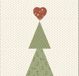 Holiday Spruce Table Runner Pattern