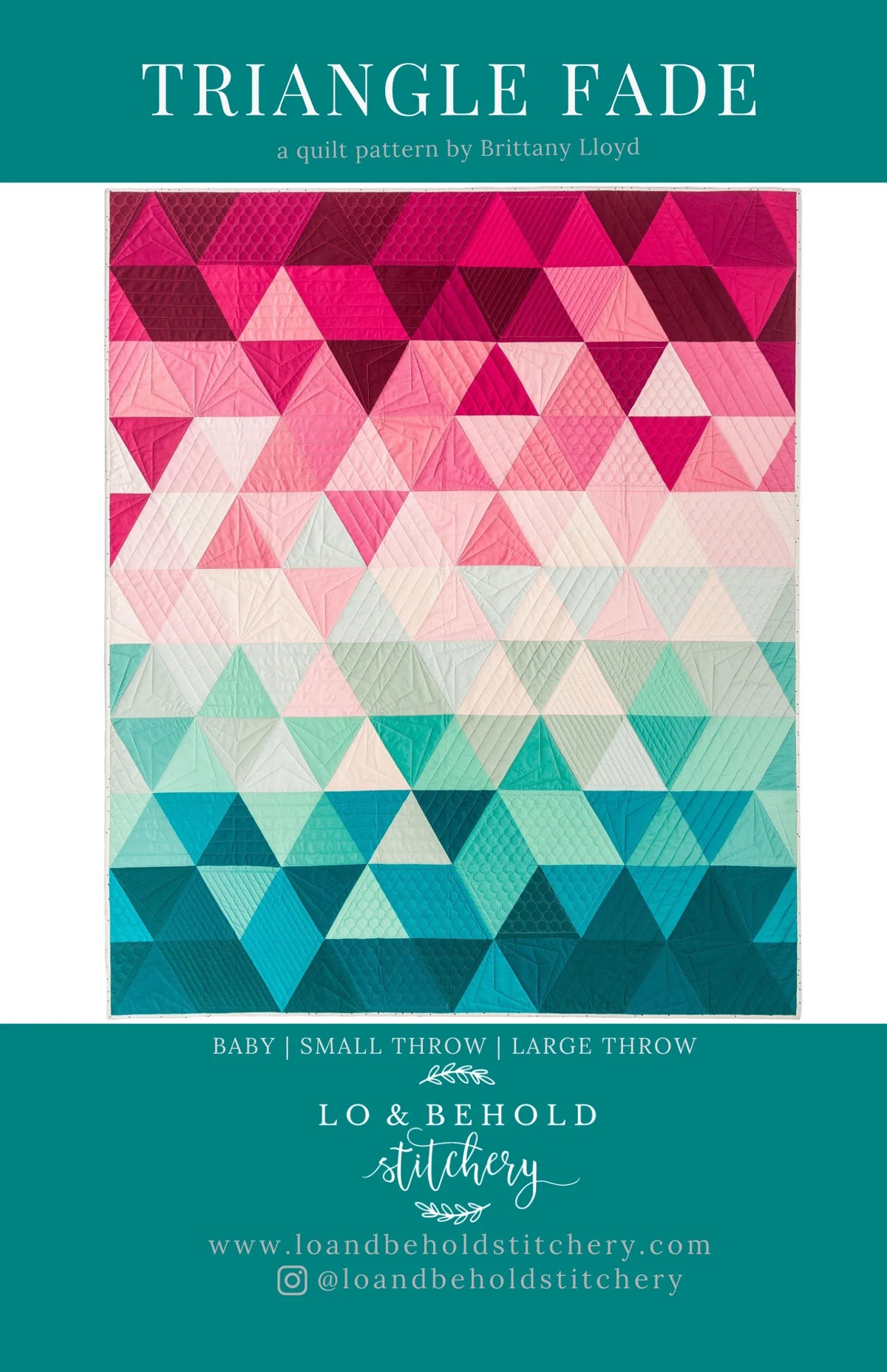 Triangle Fade Pattern