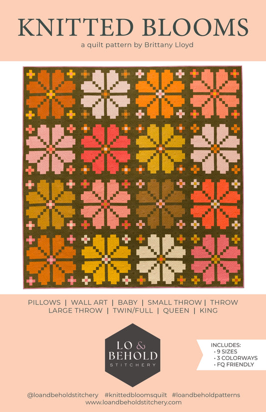 Knitted Blooms Pattern