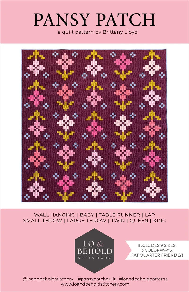 Pansy Patch Pattern