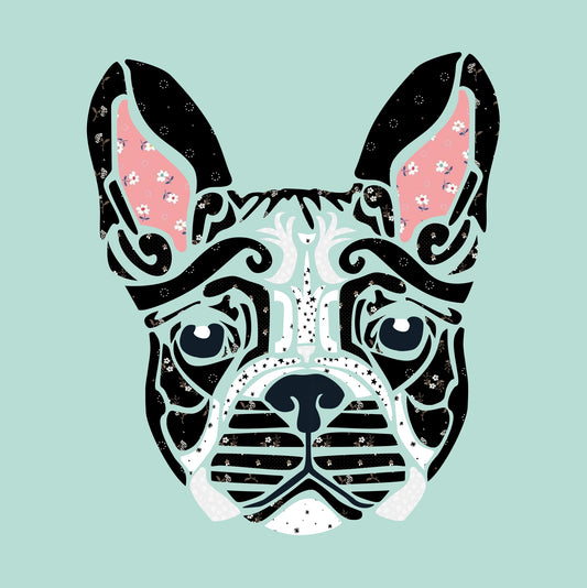 "Frankie the Frenchie" by Madi Hastings Laser-cut Kit