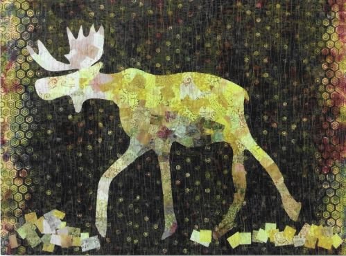 Maddox the Moose Collage Pattern