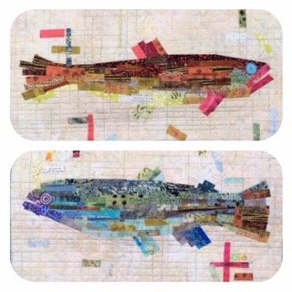 Making Fish Collage Pattern