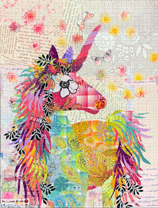 Mini Unicorn Quilt Pattern