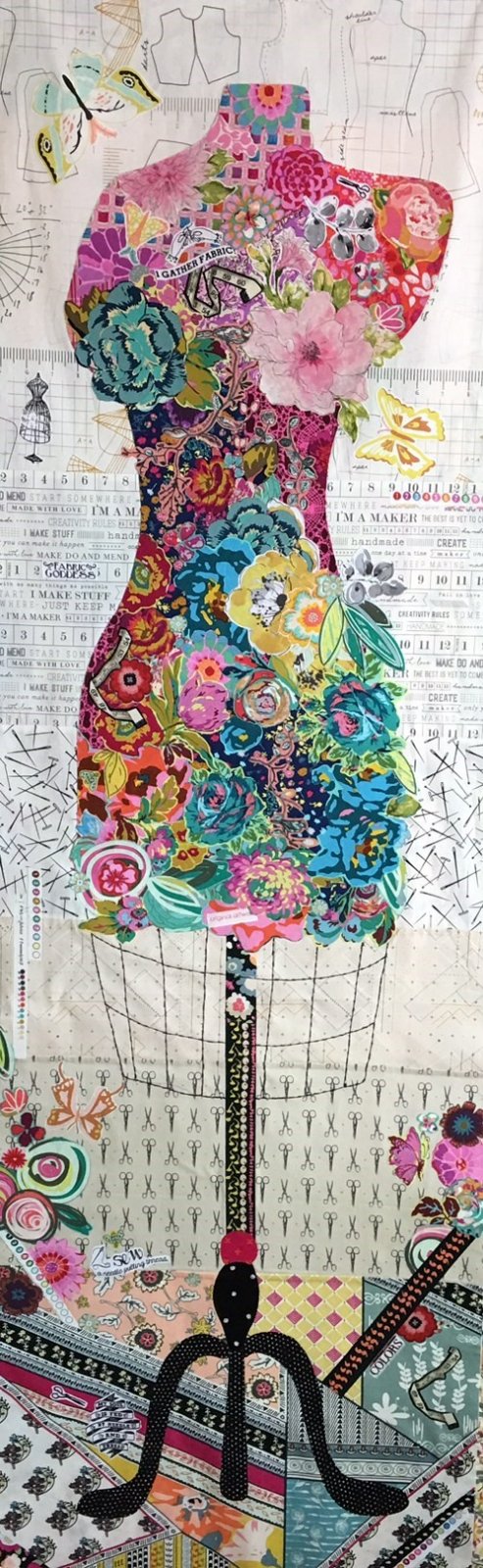 Perfect Form Collage Pattern