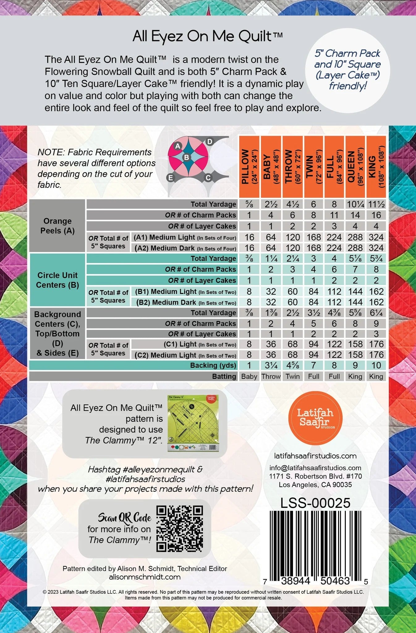 All Eyez On Me Quilt™ Pattern