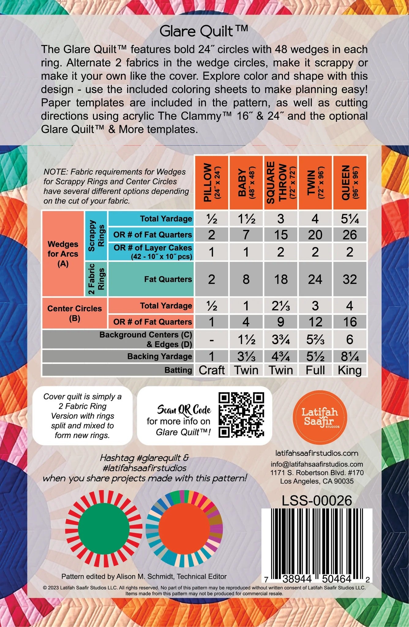 Glare Quilt™ Pattern