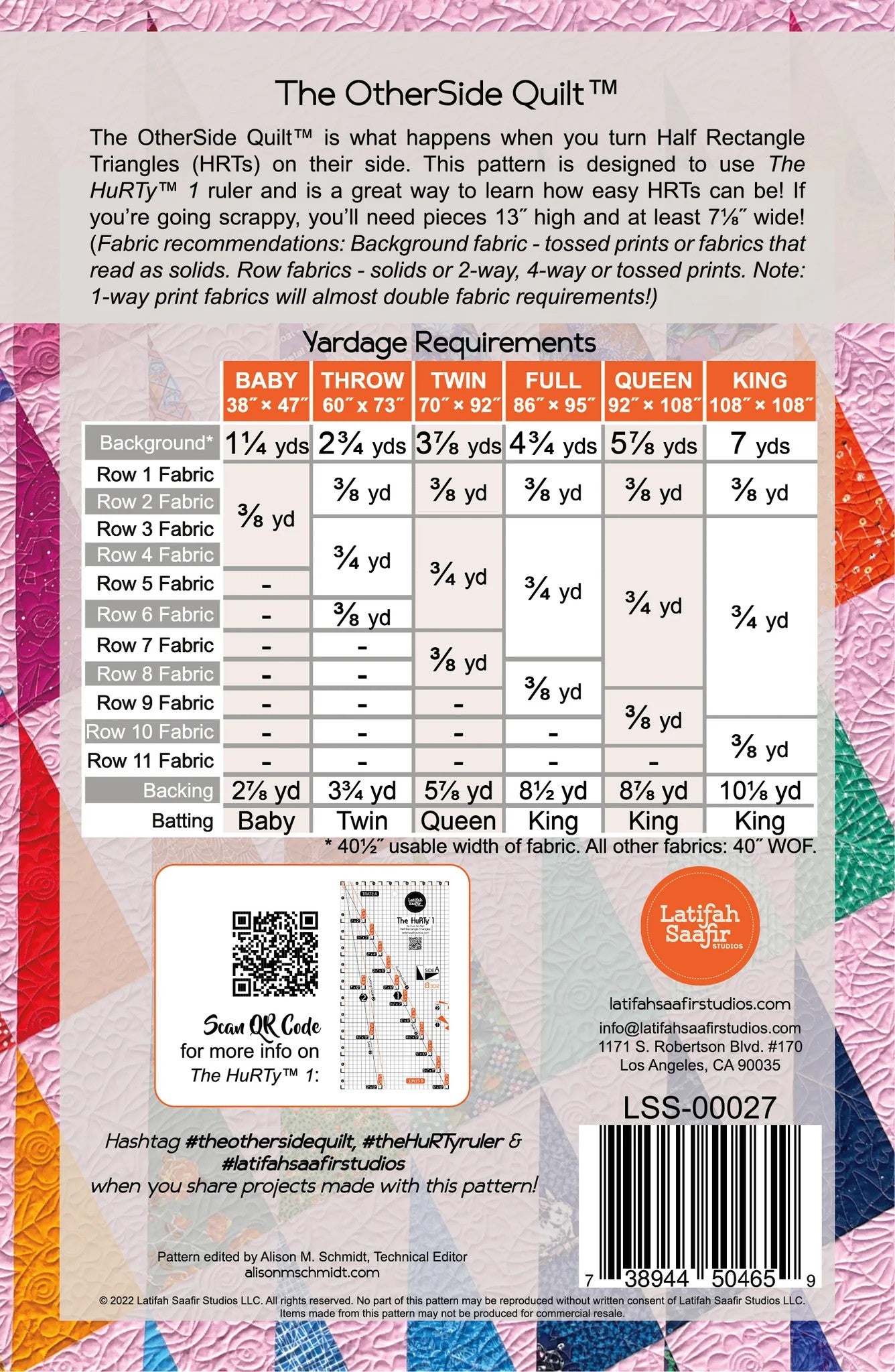 The OtherSide Quilt™ Pattern