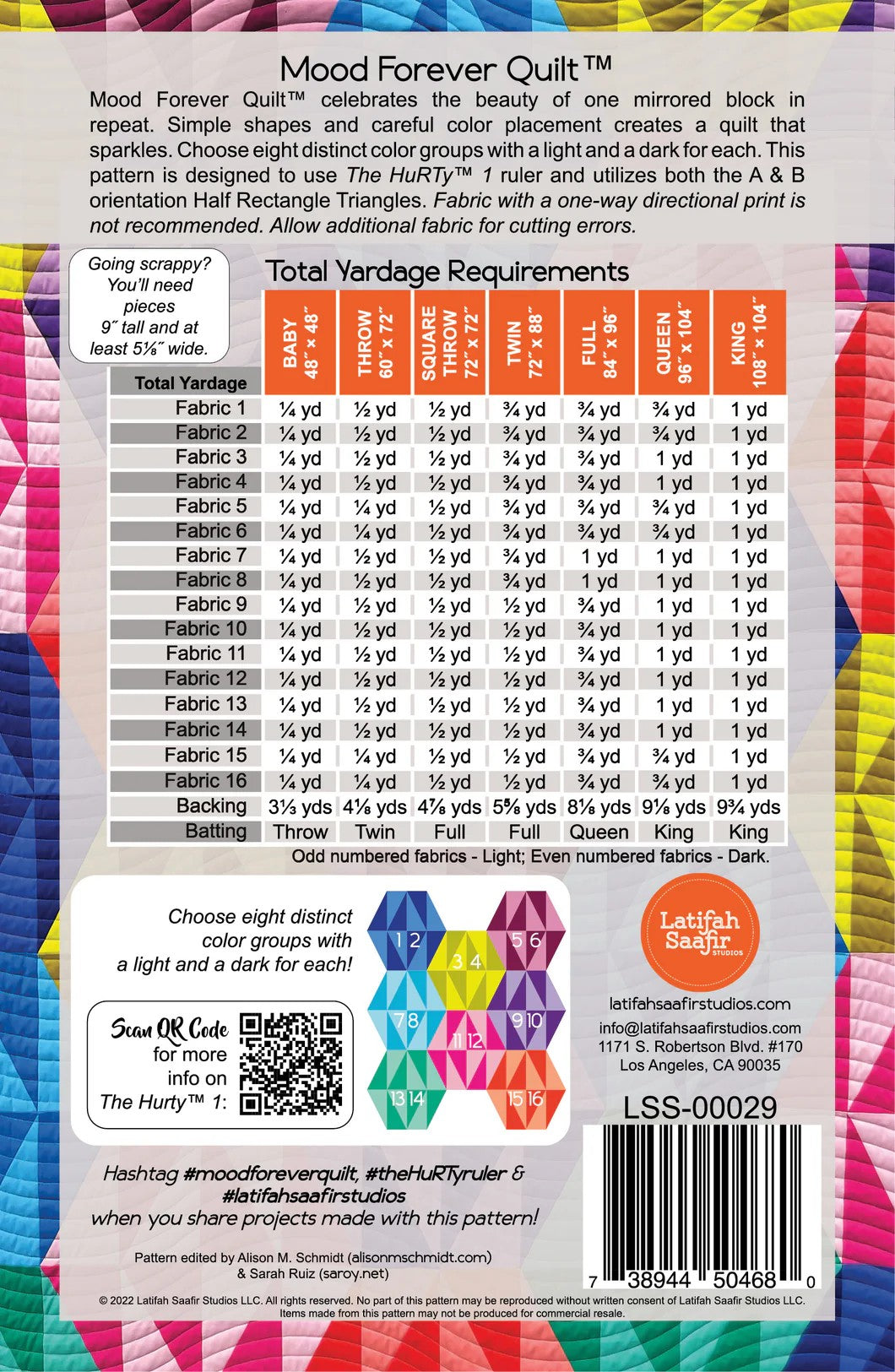 Mood Forever Quilt™ Pattern