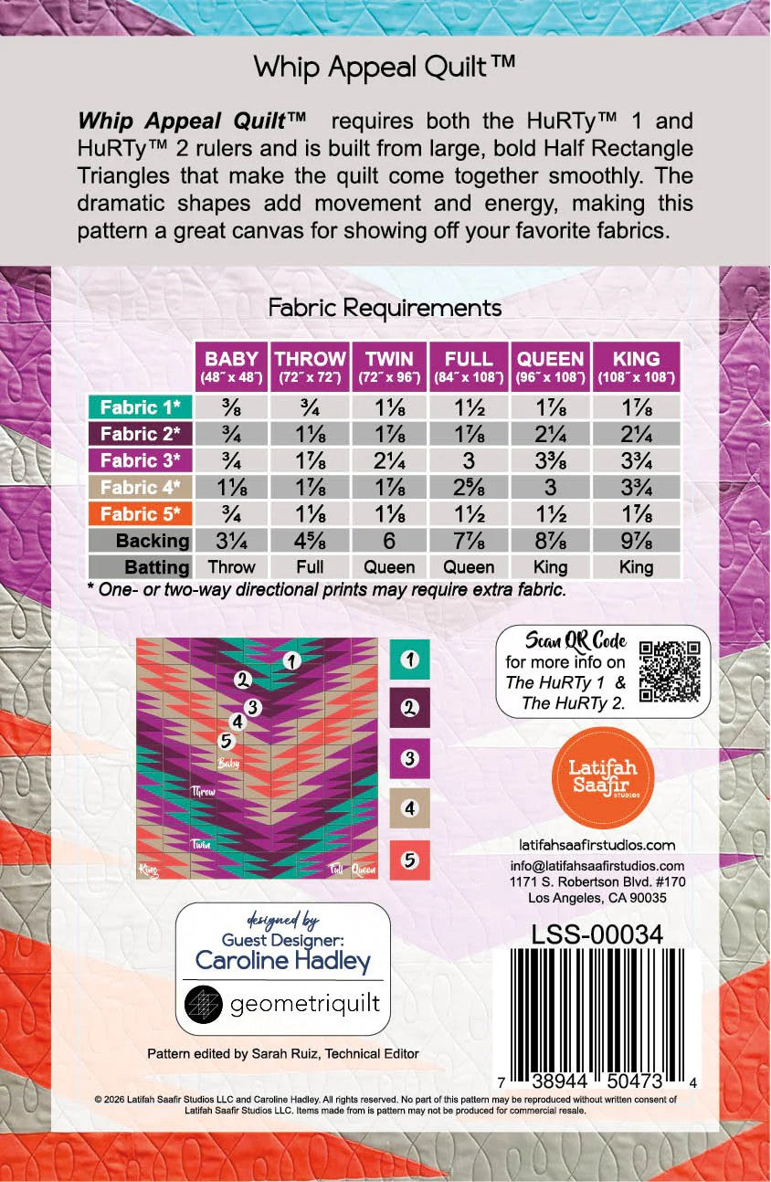 Whip Appeal Quilt™ Pattern