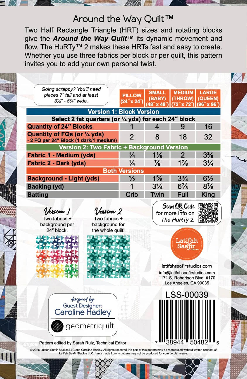 Around the Way Quilt™ Pattern