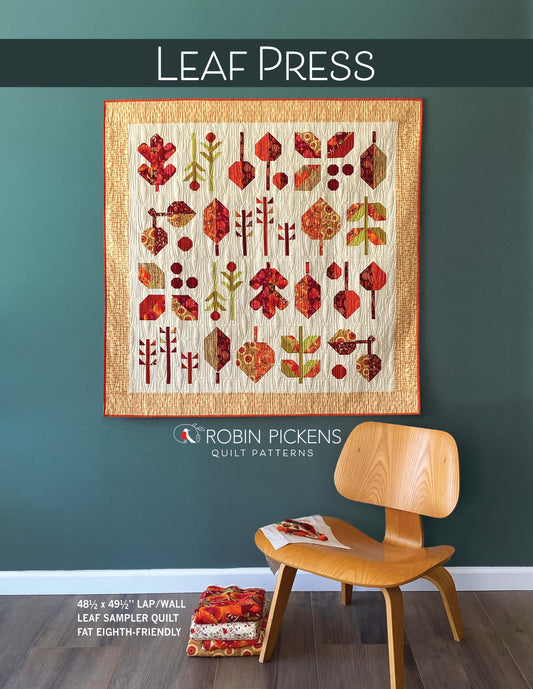 Leaf Press Pattern - Robin Pickens