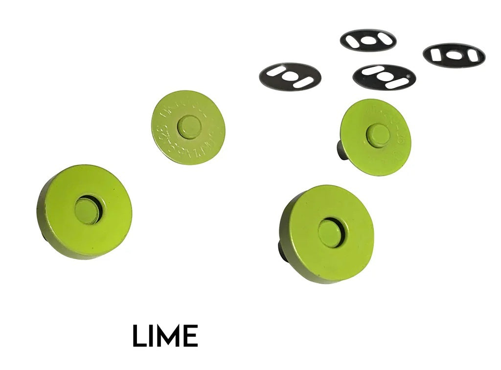 Lime Magnetic Snaps