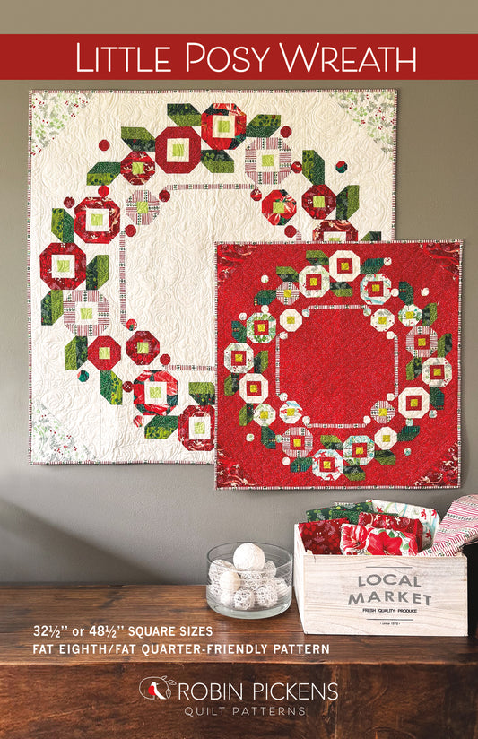 Little Posy Wreath Pattern - Robin Pickens