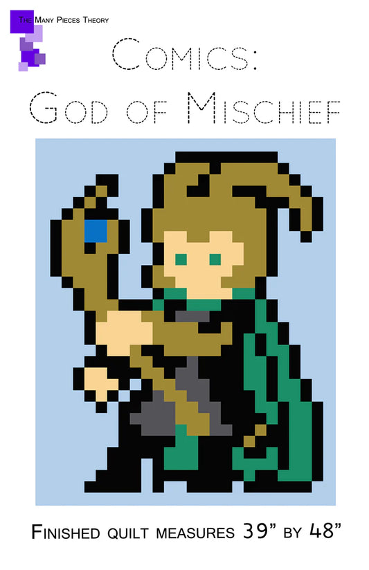 God of Mischief Pattern - Quiltoni