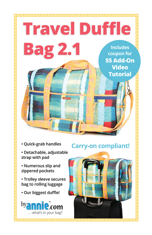 Travel Duffle 2.1 Model + Patterns