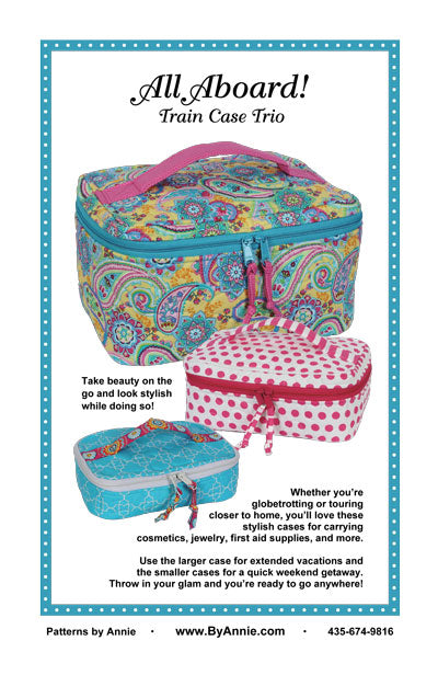 All Aboard! Train Case Trio - Model + Patterns