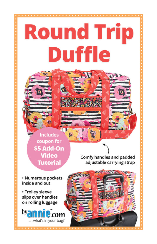 Round Trip Duffle Model + Patterns