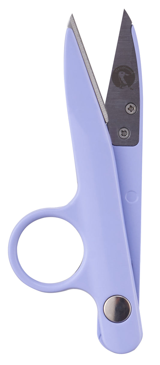 4.3" Serrated Metal Handle Thread Clipper - Metal Goose