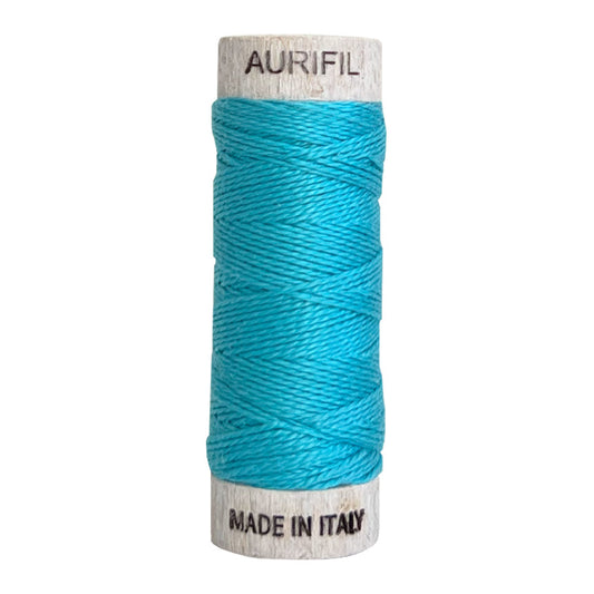 8 wt Cotton Small Spool #5005 Bright Turquoise