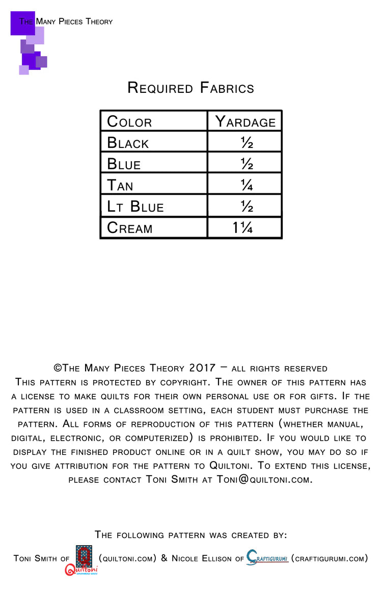 Mega Android Pattern - Quiltoni