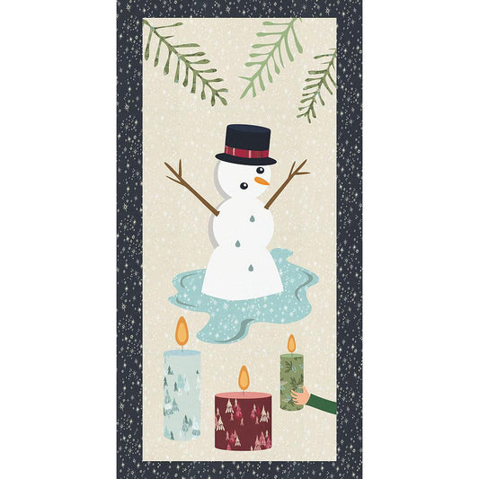 Melting Snowman - Block 2 - Laser Cut Quilts
