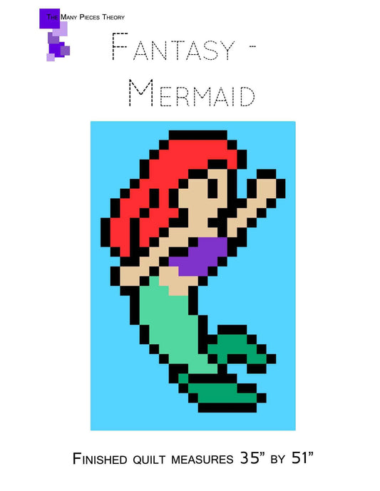 Mermaid Pattern - Quiltoni