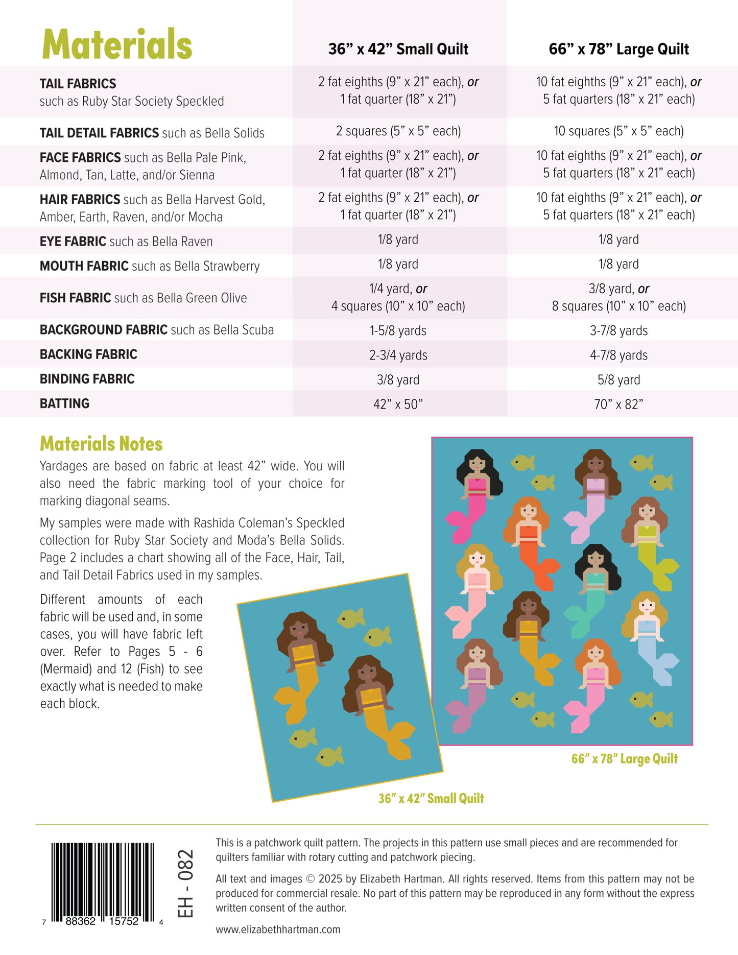 Mermaids Pattern
