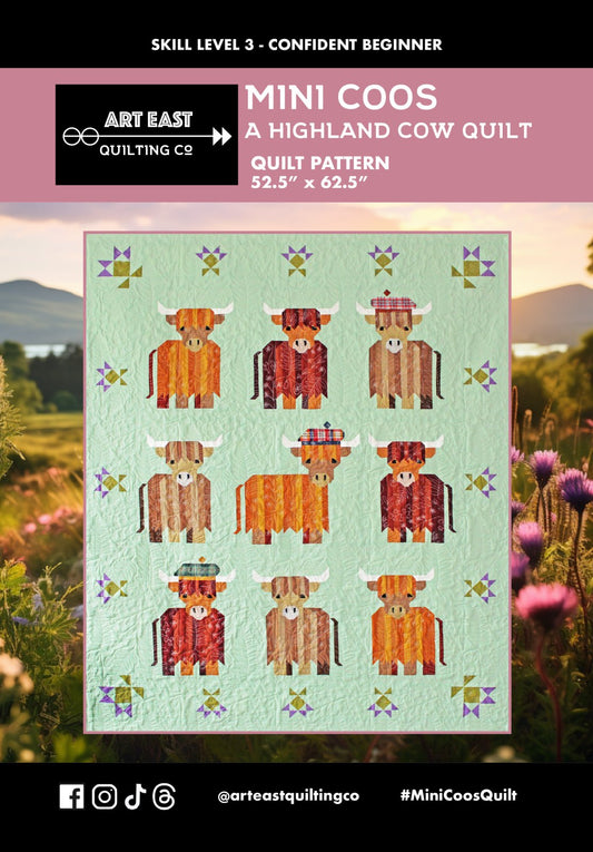 Mini Coos - A Highland Cow Pattern