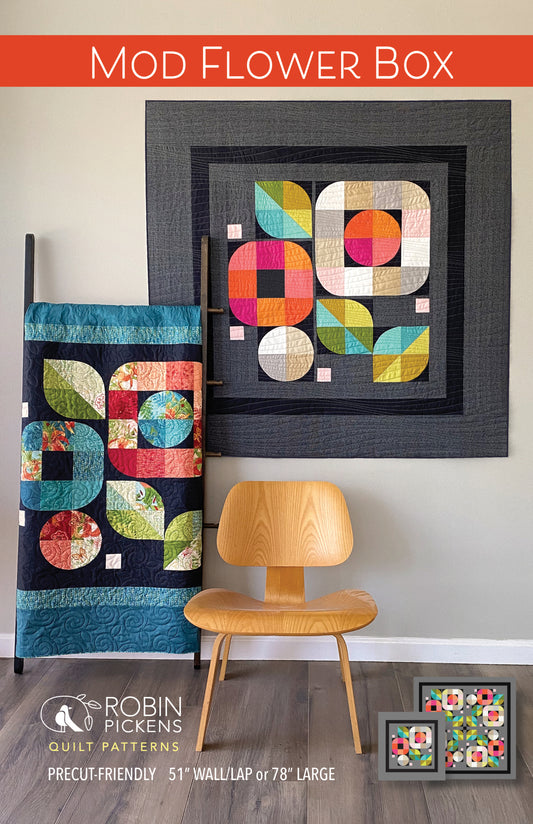 Mod Flower Box Pattern - Robin Pickens