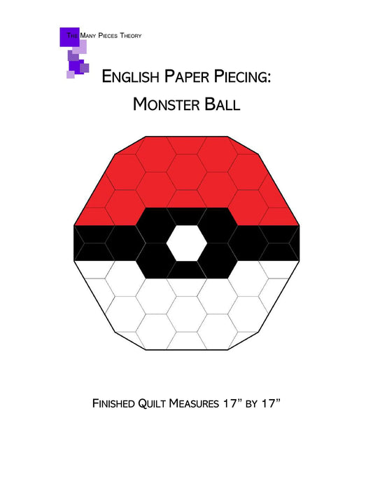 Monster Ball Pattern - Quiltoni