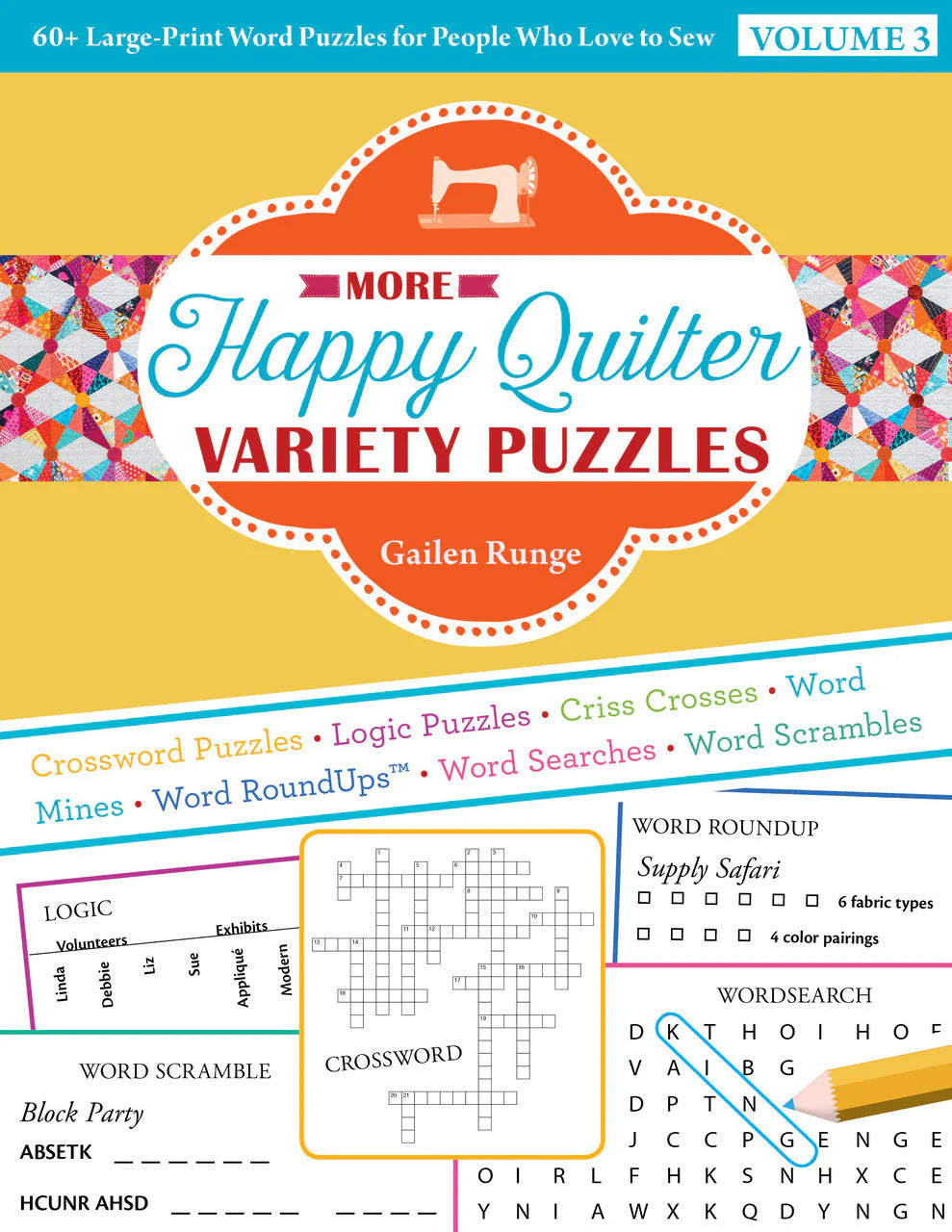 More Happy Quilter Variety Puzzles vol. 3