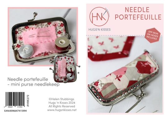 Needle Portefeuille Pattern - Hugs 'n Kisses