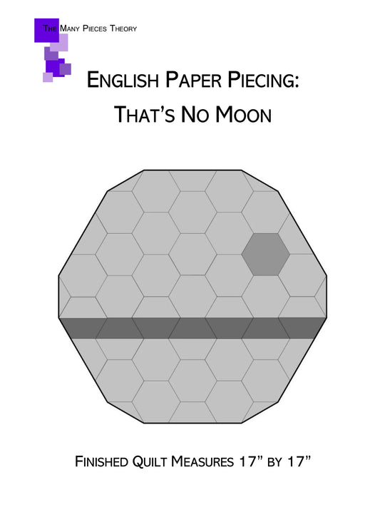 That's No Moon Pattern - Quiltoni