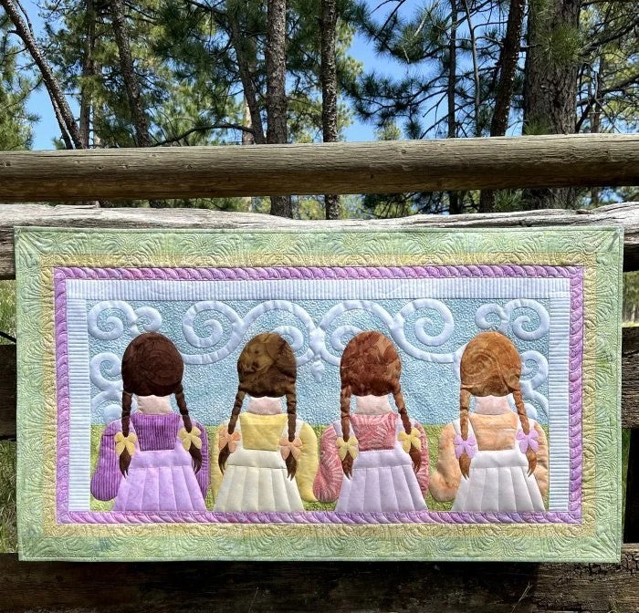 Country Girls Bench Pillow Pattern