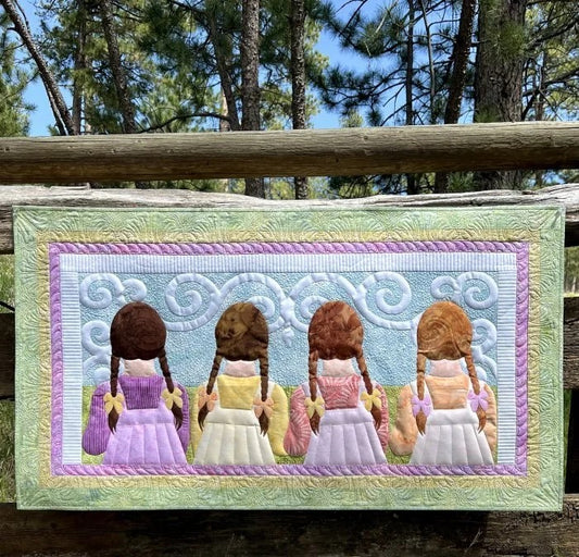 Country Girls Bench Pillow Pattern