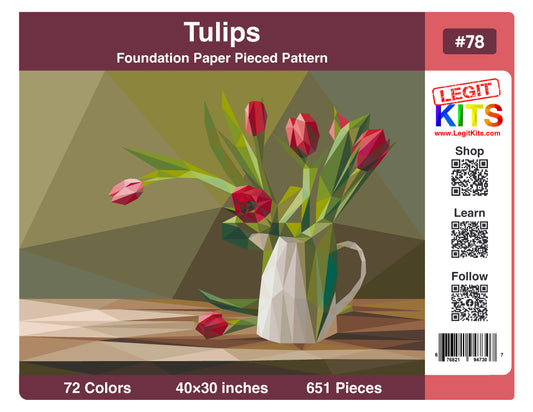PRE-ORDER: Tulips Pattern