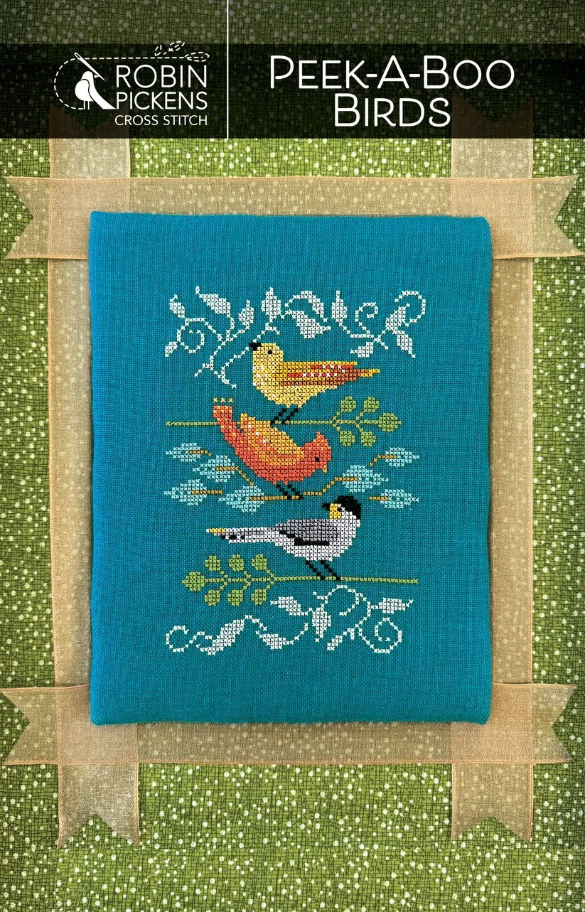 Peek A Boo Birds Cross Stitch Pattern