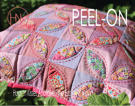Peel on Postcard Pattern - Hugs 'n Kisses