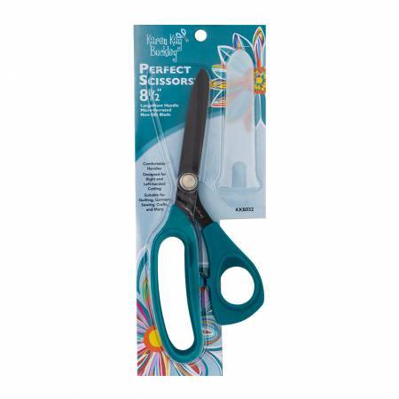 Dark Teal 8-1/2in Bent Handle Micro-Serrated Non-Slip Blade