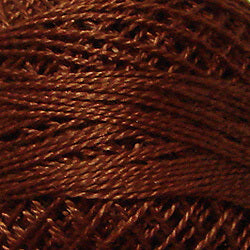 Perle Cotton Sz12 Solids #1642 Red Brown Medium - Valdani Inc.