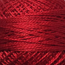 Perle Cotton Sz12 Solids #76 Chrismas Red - Valdani Inc.