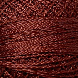 Perle Cotton Sz12 Solids #812 Brick Medium - Valdani Inc.