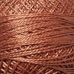 Perle Cotton Sz12 Solids #862 - Faded Rust Medium - Valdani Inc.