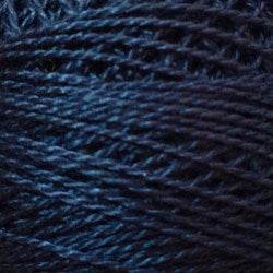 Perle Cotton Sz12 Solids #872 Dusty Medium Blue - Valdani Inc.