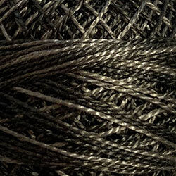 Perle Cotton Sz12 Variegated #H209 Khaki Black - Valdani Inc.