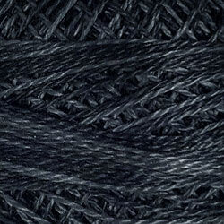 Perle Cotton Sz12 Variegated #H211 Blue Black - Valdani Inc.