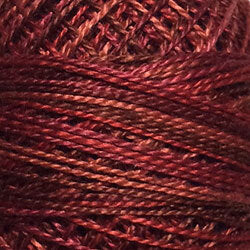 Perle Cotton Sz12 Variegated #P1 Old Brick - Valdani Inc.