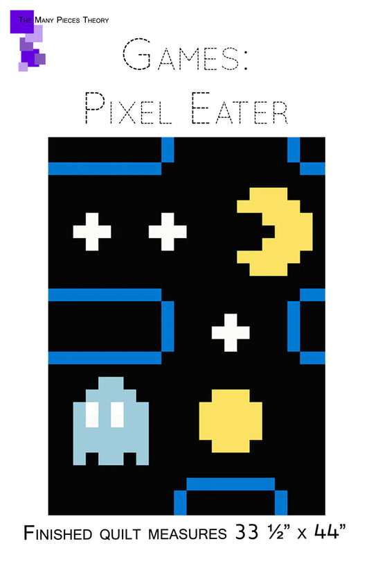 Pixel Eater Pattern - Quiltoni
