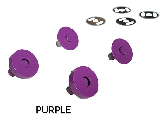 Purple Magnetic Snaps